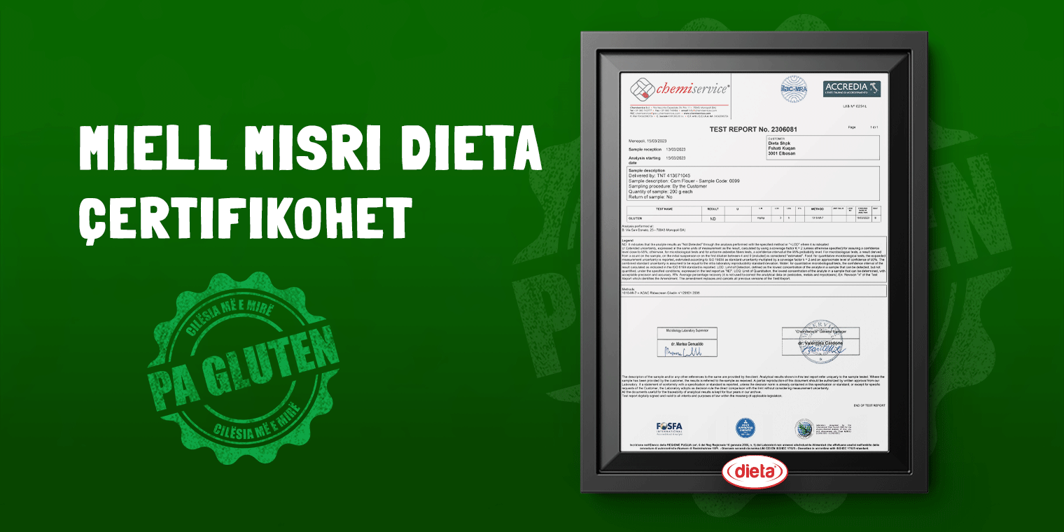 Përse Mielli i Misrit Dieta është zgjedhja e duhur “pa gluten”?